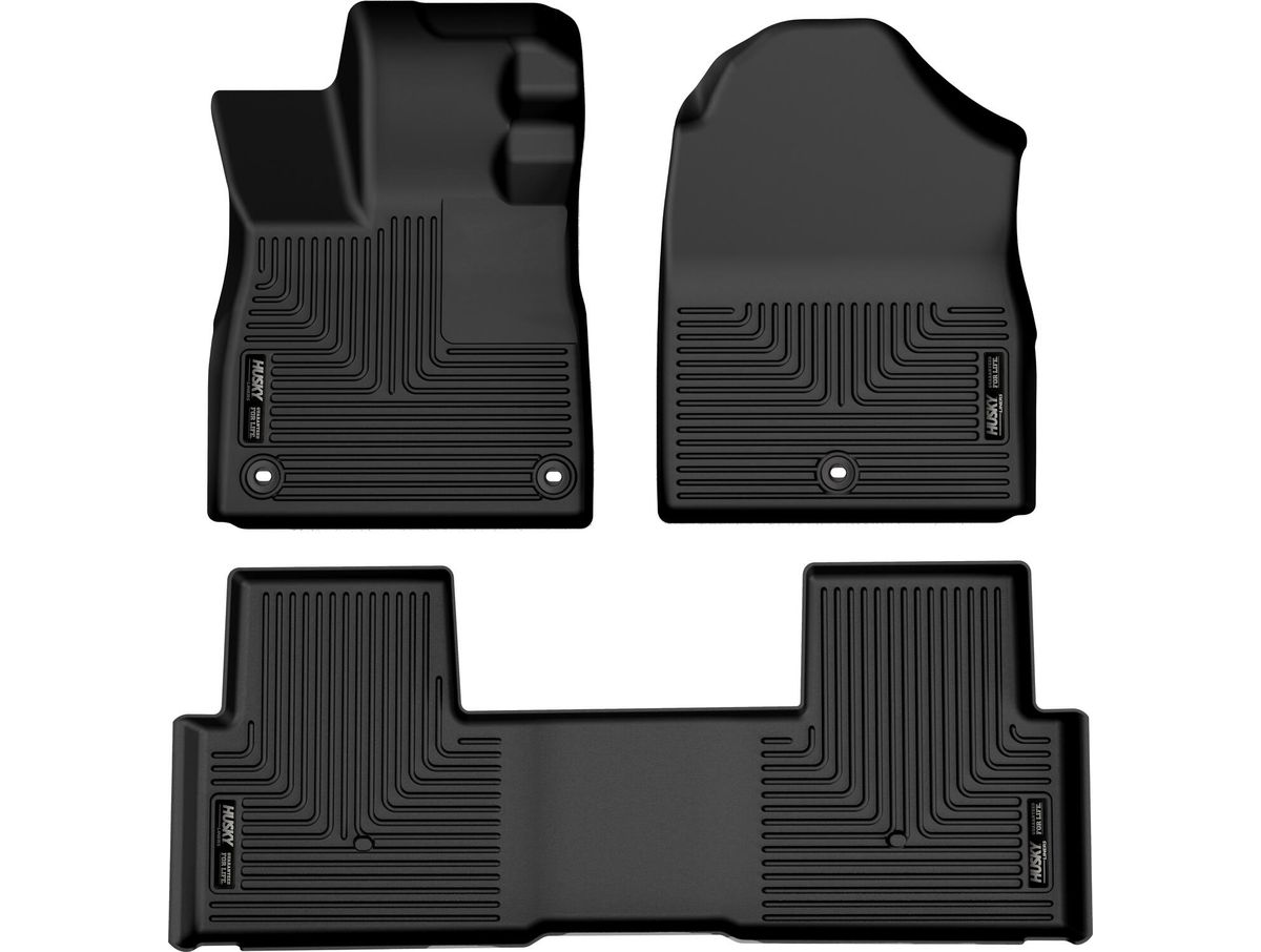 Husky Liners Front & Second Seat Floor Liners 3 Piece 95821 Husky