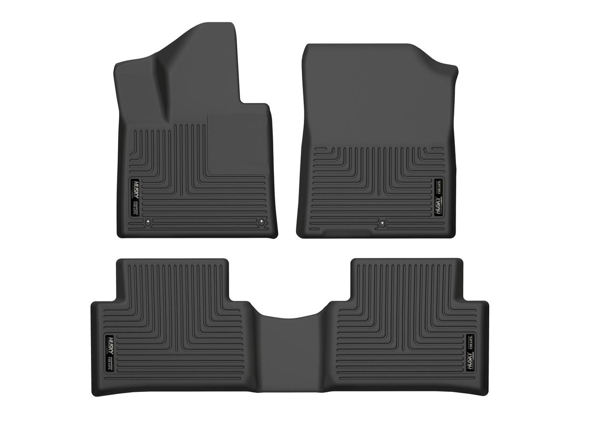 Husky Liners Weatherbeater Front & 2nd Seat Black Floor Liners Combo | Mazda 3 (10-12) (98631) main image 0