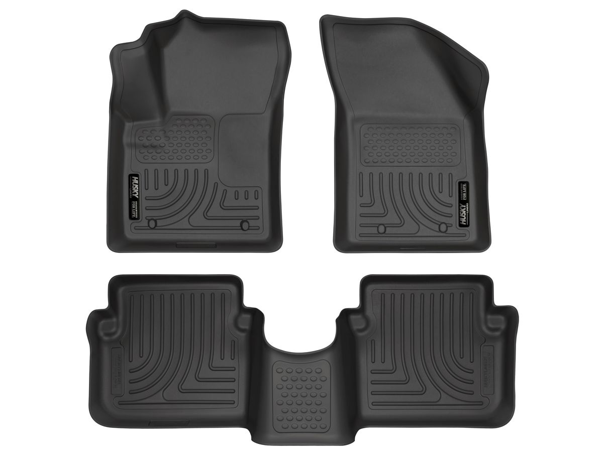 Husky Liners Front & Second Seat Floor Liners 4 Piece 98091 Husky