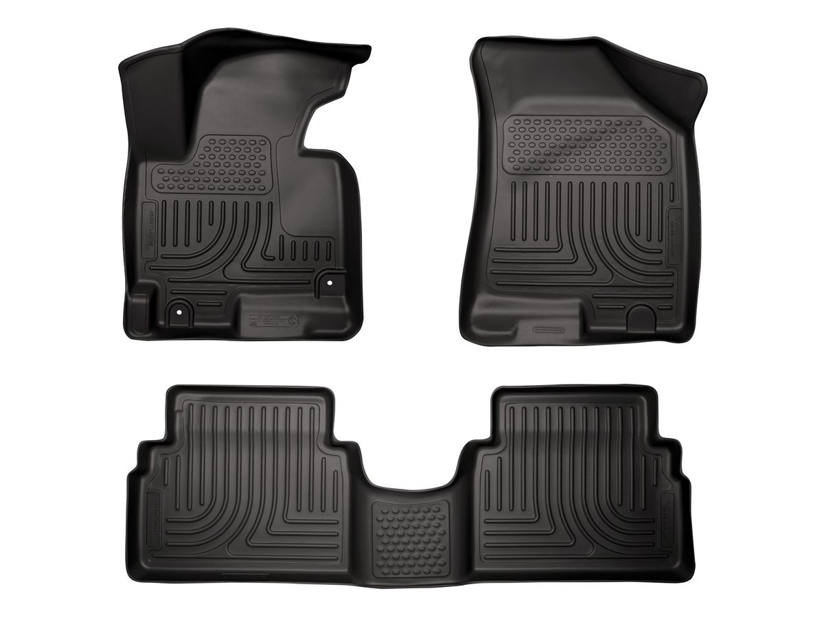 Husky Liners Front & Second Seat Floor Liners 3 Piece 98861 Husky