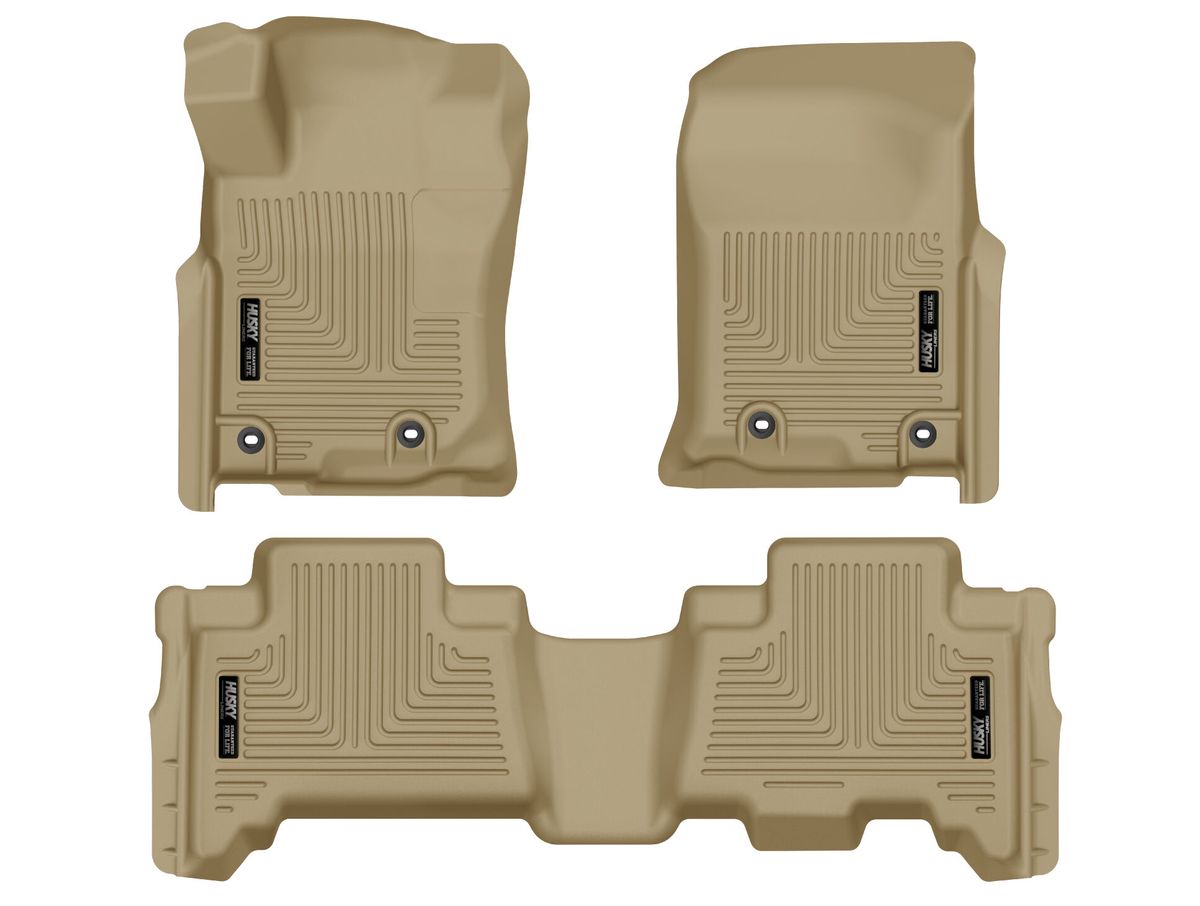 Husky Liners Front & Second Seat Floor Liners 3 Piece 99573 Husky